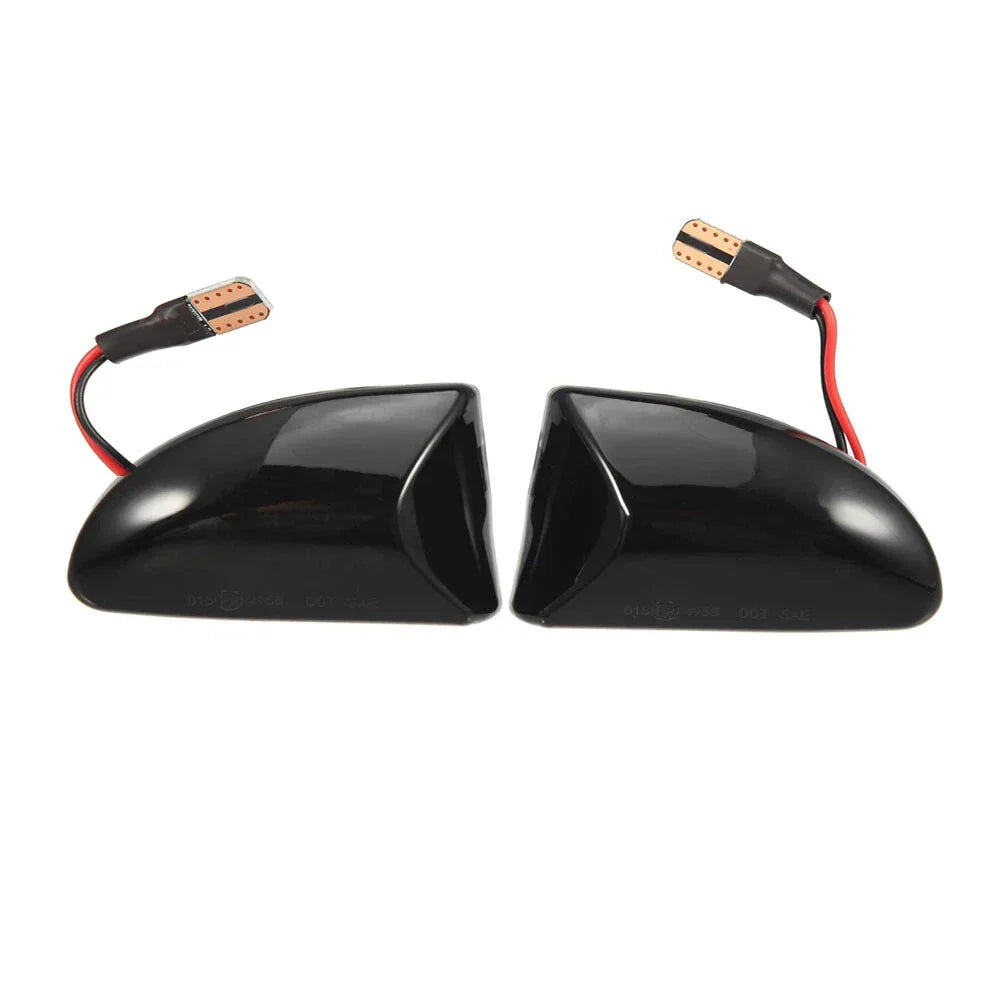 Smoke Lens LED Turn Signal Side Marker Lights for Smart Fortwo (2007-2014)