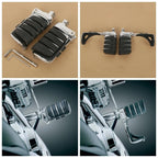Chrome Switchblade Male Mount Foot Pegs for Harley Touring Softail Sportster