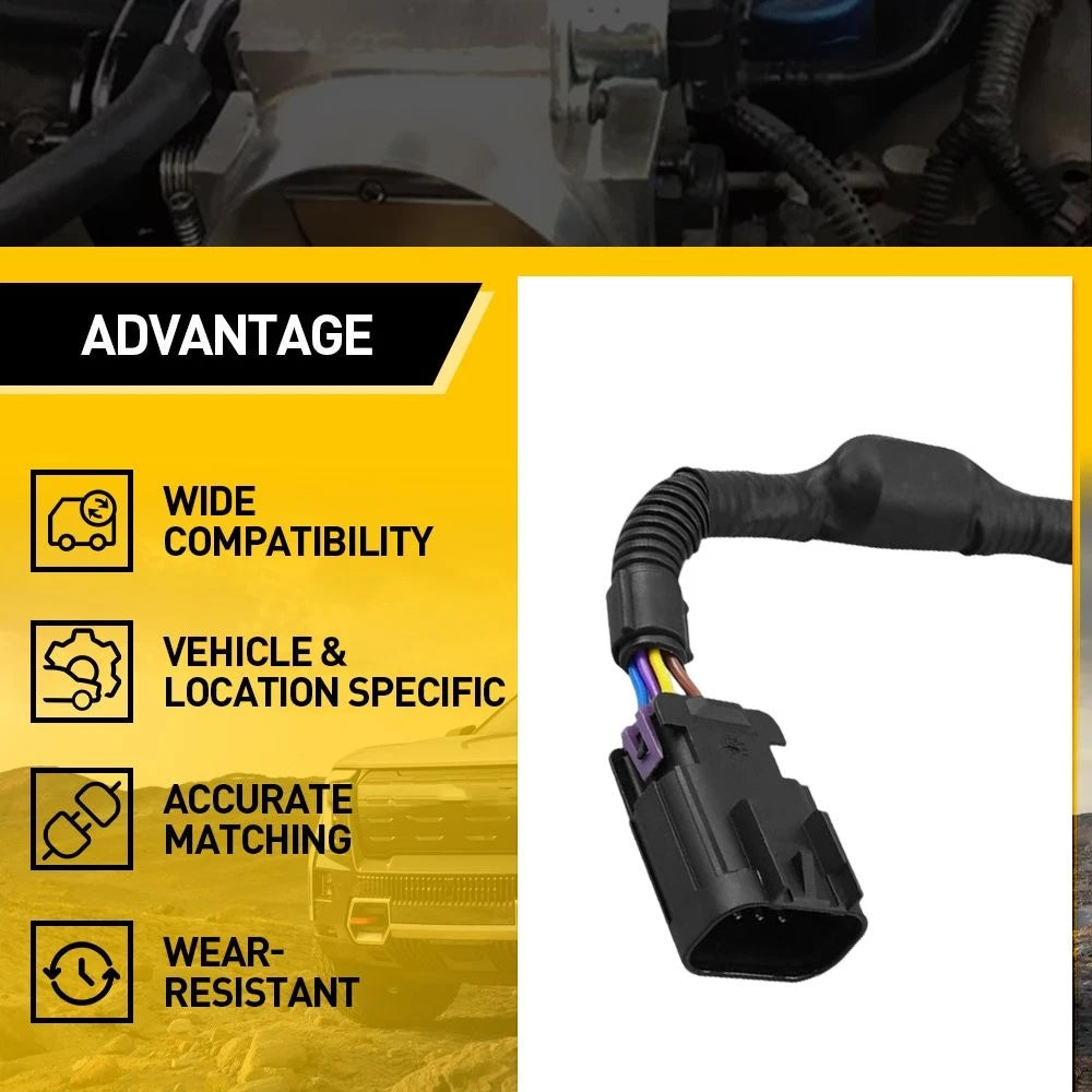 8 Pin to 6 Pin Throttle Body Adapter Harness 25383922 for GM Trucks (2003–2007)