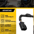 8 Pin to 6 Pin Throttle Body Adapter Harness 25383922 for GM Trucks (2003–2007)