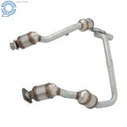 Exhaust Y Pipe Catalytic Converter Set for Jeep Wrangler JK (2007–2009)