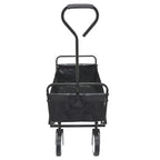 Folding Utility Wagon Cart with Wheels for Outdoor Use