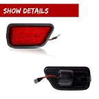 2X Red Lens LED Side Marker Lights for Honda CR-V (1997–2001)
