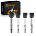 4X Ignition Coils Pack for Audi A3 A4 Q5 VW Beetle Passat CC Golf Jetta 2.0L L4