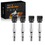 4X Ignition Coils Pack for Audi A3 A4 Q5 VW Beetle Passat CC Golf Jetta 2.0L L4