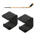 Hockey Wand Wall Mount Rack with Protective Felt and EVA Padding for Universal Use