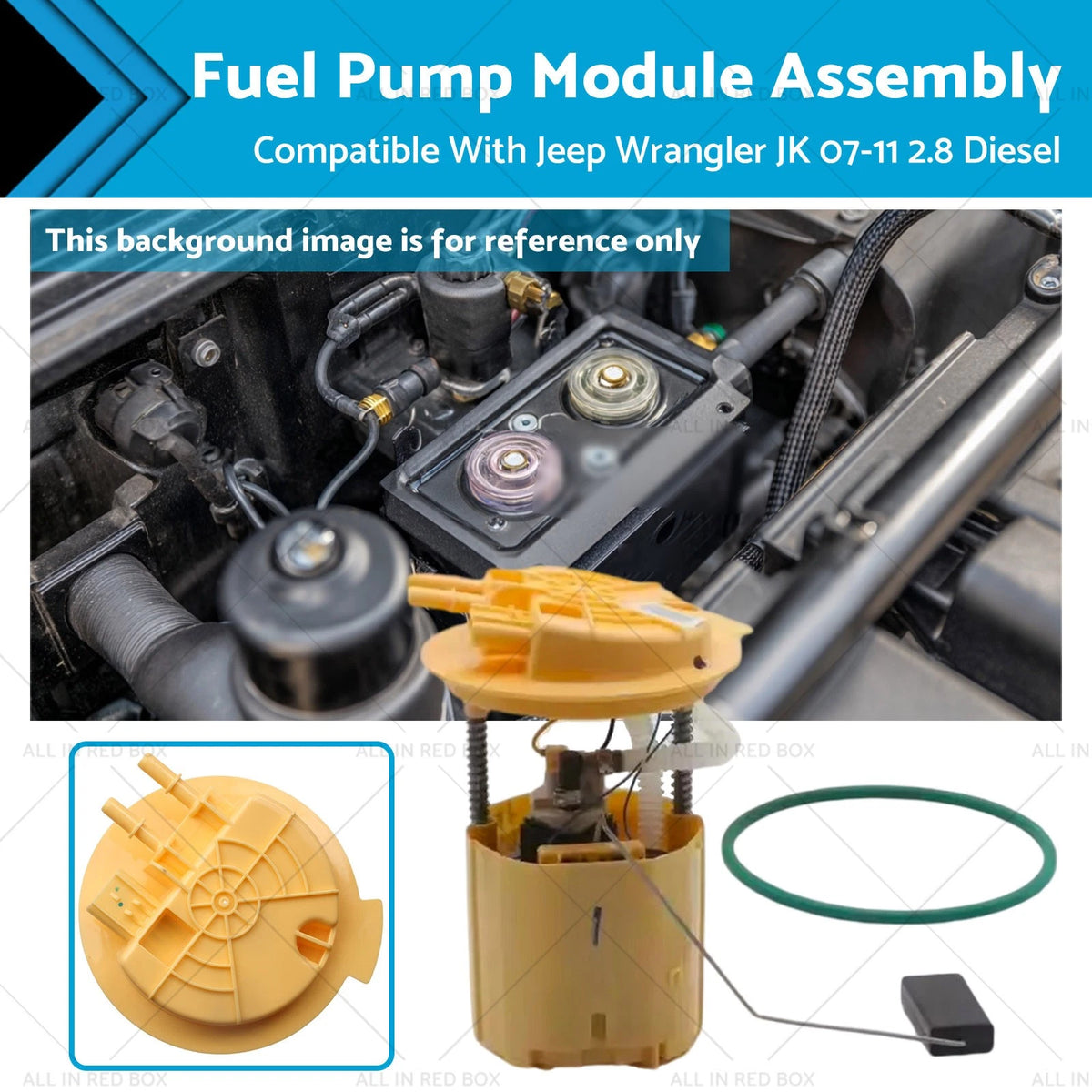 Fuel Pump Module Assembly for Jeep Wrangler JK (2007–2011) 52126005AB