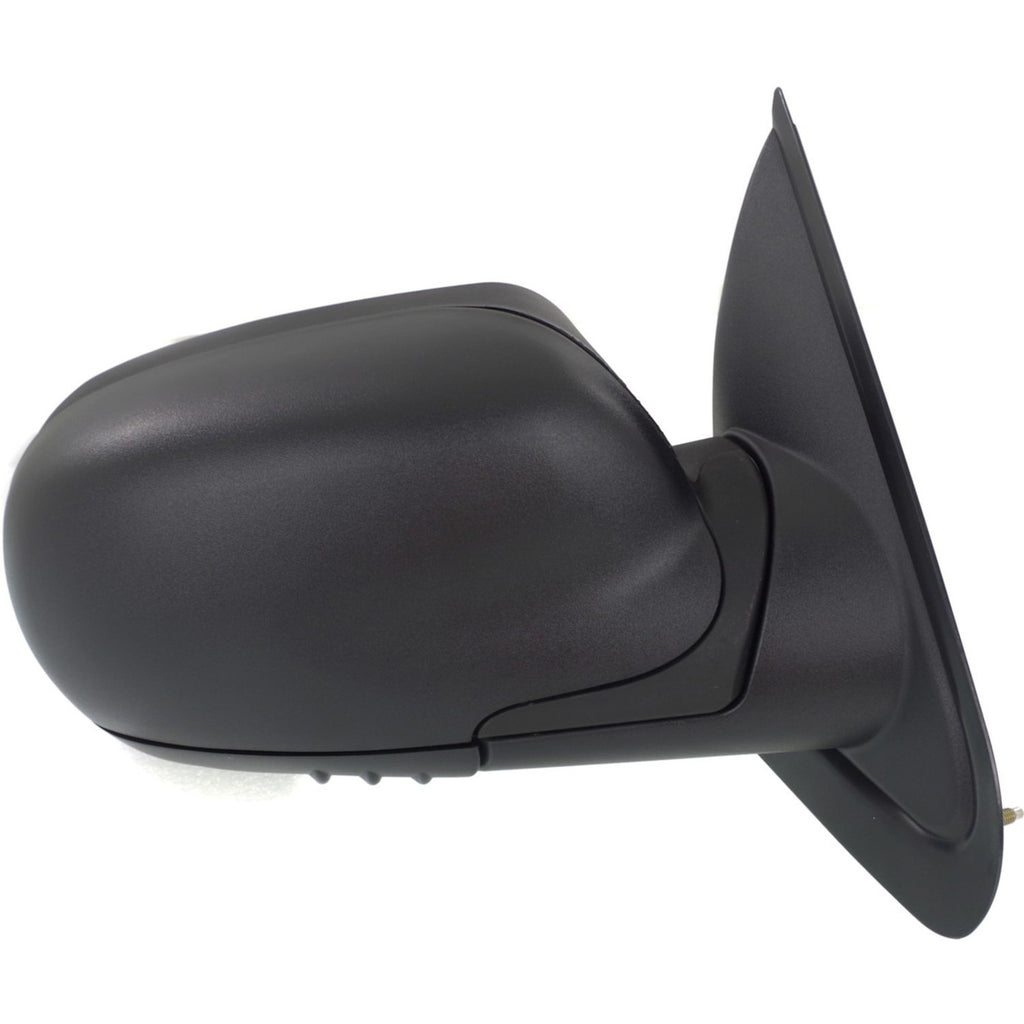 Set of 2 Manual Mirrors for Chevrolet Trailblazer (2002–2009) Black