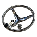 Marine Steering Wheel 13.5" w/ Knob & Center Nut for Schmitt 7161321FGK-R