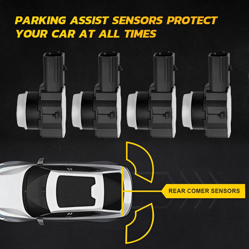 Set of 4 Parking Sensors for Chevy Silverado (2014â2019)