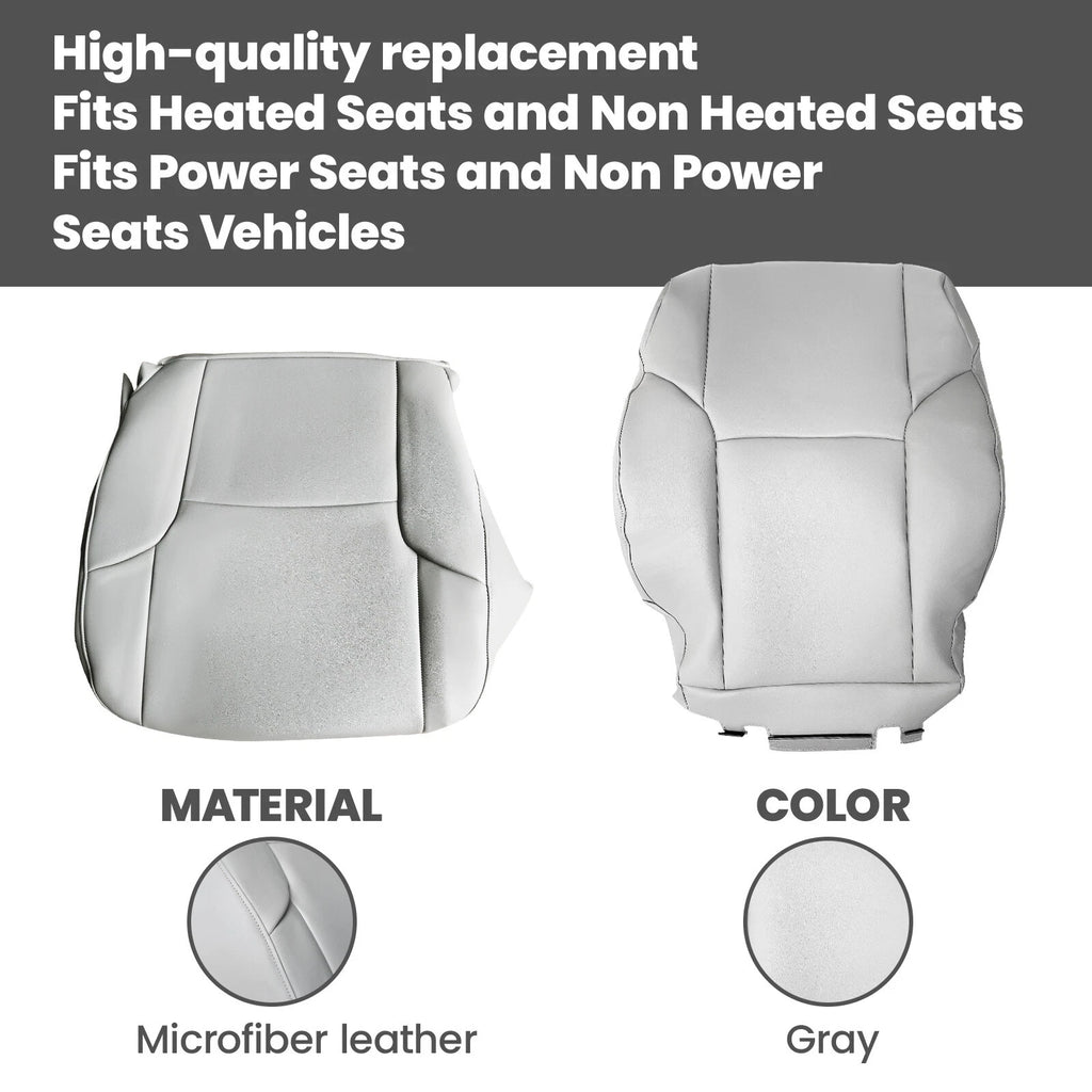 Set of 2 Leather Seat Covers for Toyota 4Runner Limited (2003–2009)