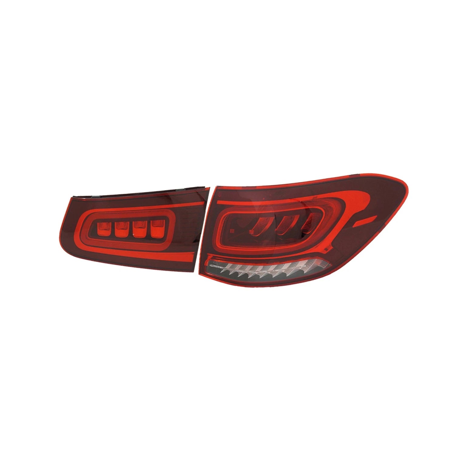 Set of 2 Tail Light Lamps for Mercedes-Benz X253 GLC63 AMG (2016–2020)