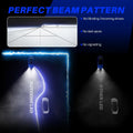 H11 H8 LED Headlight Bulbs Kit 6500K White 4000LM for