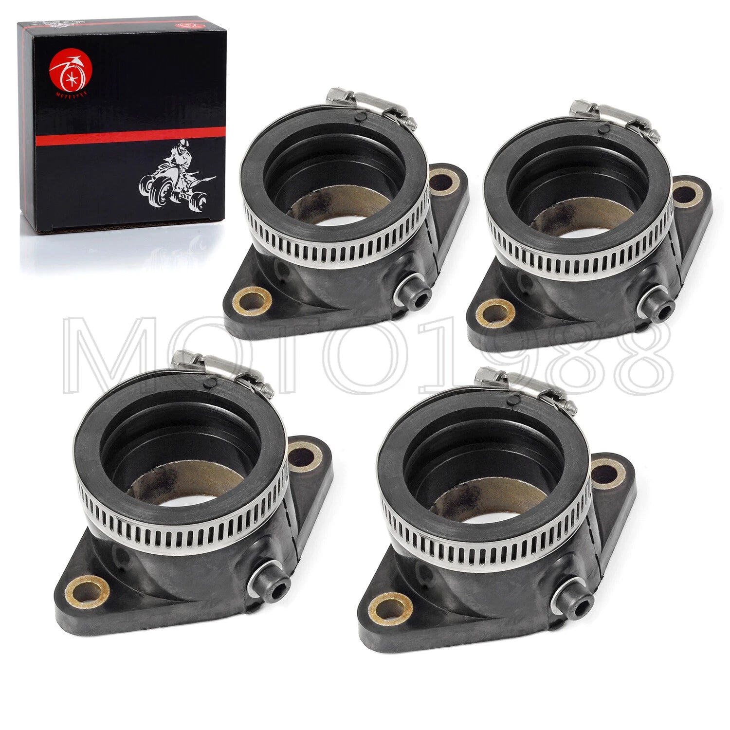 Carb Intake Manifold Boot Set for Suzuki GS850 GS850G GS850GL (1980–1983)