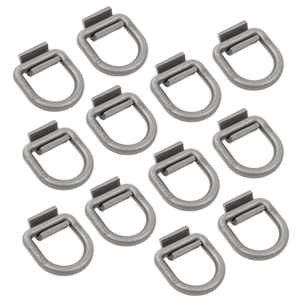 2X Weld-On Forged D Ring for Heavy Duty Applications