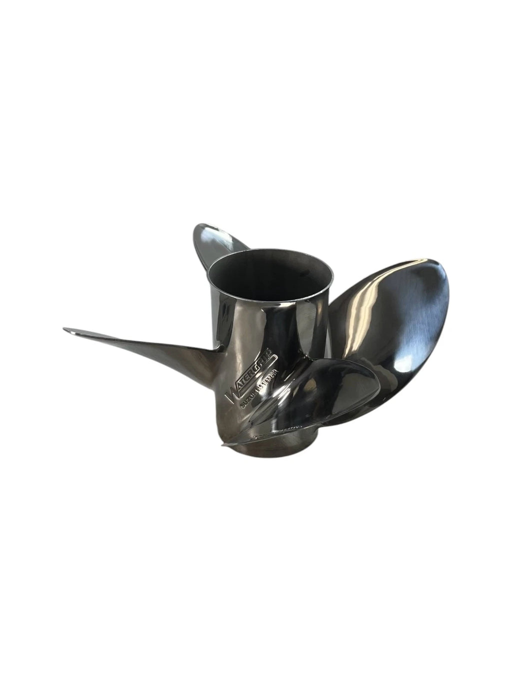 Set of 4 Stainless Steel Watergrip Propellers for Suzuki Marine (RH, 15 1/4 x 20R)
