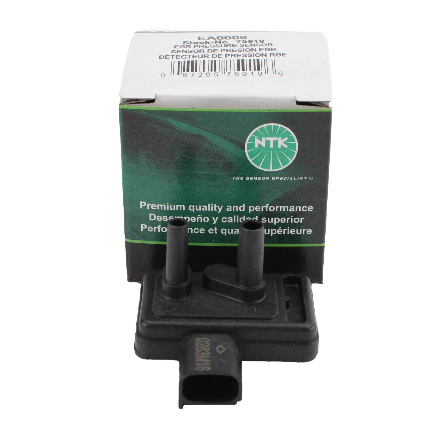 NTK EGR Pressure Sensor EA0008 for