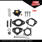 2 Pack Accelerator Pump Repair Kit for Kohler Engines (Various Models)