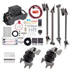 Weld On Triangulated 4 Link Kit for 2500 with Wireless Air Compressor