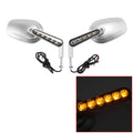 Rear View Mirrors with LED Turn Signals for Harley Davidson V-Rod VRSCF (2009–2017)