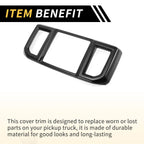 Rear Air Vent Armrest AC Outlet Panel Cover Trim for Ford F-150 (2015–2020)