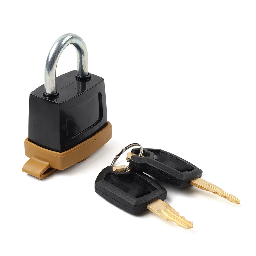 Set of 2 CAT Padlocks & 1 Fuel Cap for Caterpillar 2462641 (No Years)