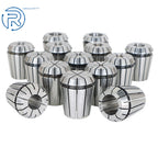 Set of 5 Spring Collets for CNC Milling Machine (ER11, ER16, ER20, ER25, ER32, ER40)