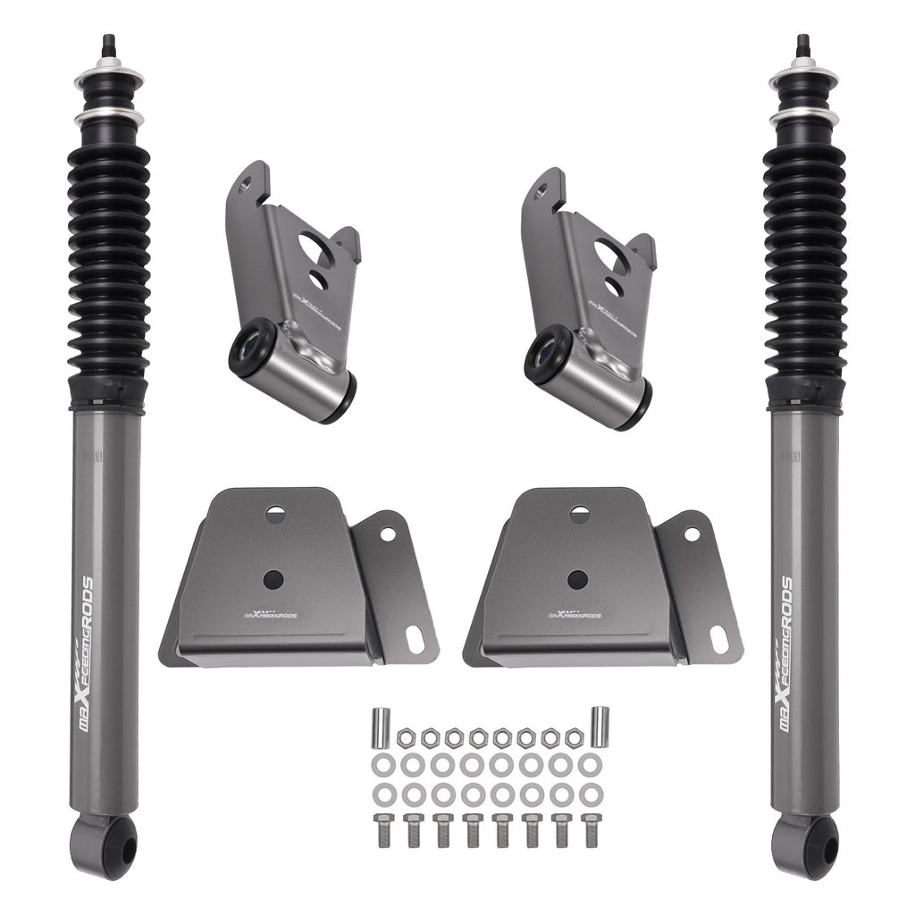 Rear Lowering Kit with Adjustable Shackles for Ford F100 Ranger (1973–1979)