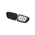 Gloss Black Dual Line M Style Grille for BMW 3 E46 M3 Coupe (1998–2002)