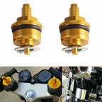 Gold Front Fork Shock Absorber Bolts for Suzuki GSX250R (2018-2023)