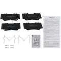 Front Ceramic Brake Pads Set for Toyota 4Runner (2003–2024) / FJ Cruiser (2007–2014)