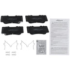 Front Ceramic Brake Pads Set for Toyota 4Runner (2003–2024) / FJ Cruiser (2007–2014)