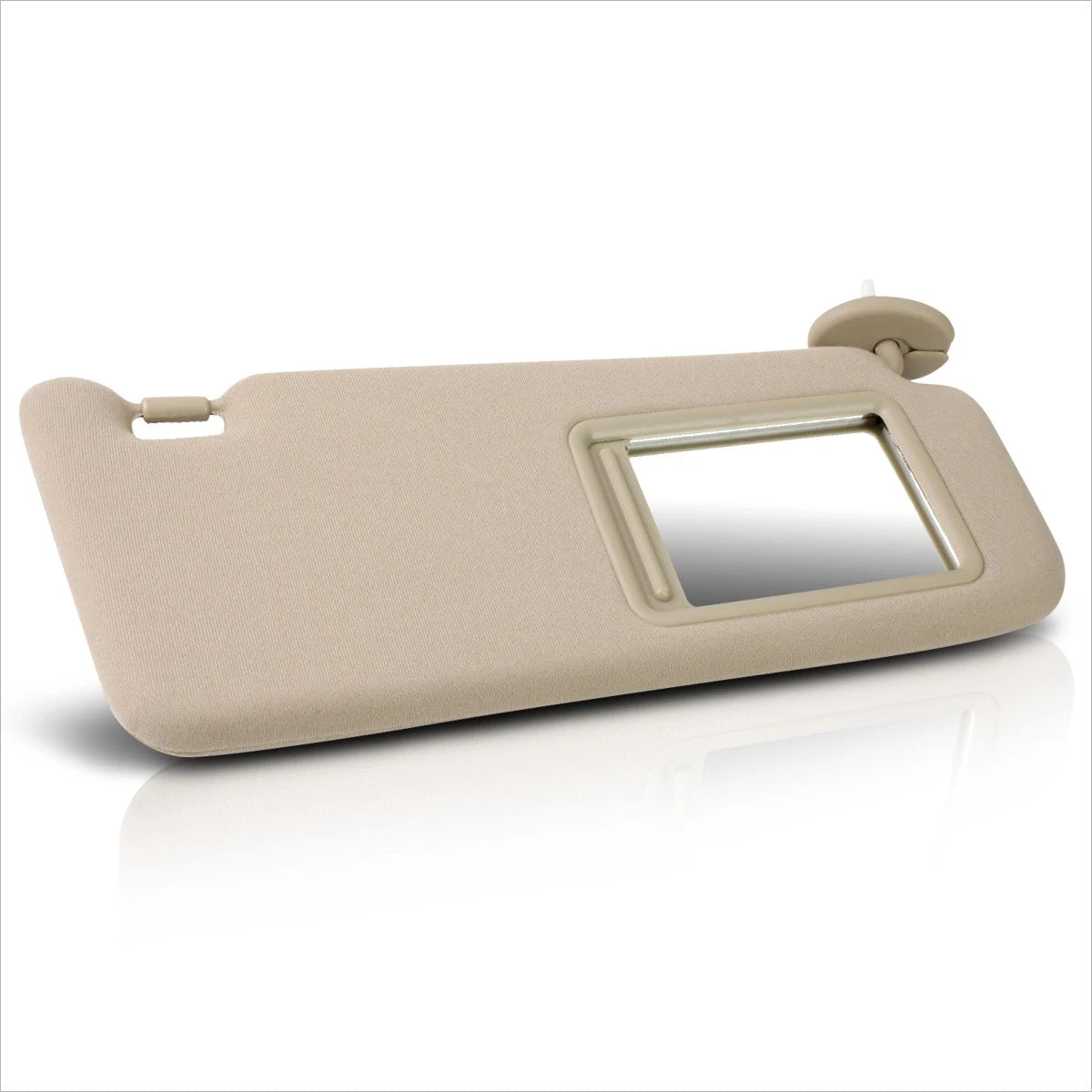 OE Style Sun Visor for Toyota Venza (2009–2016) Beige w/Mirror