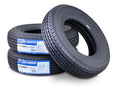 3 Trailer Tires ST175/80R13 8PR LR D with Scuff Guard for