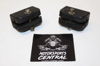 Set of 2 Rubber Track Stopper Rail Supports for Ski-Doo Summit MXZ GTX (1998–2005)