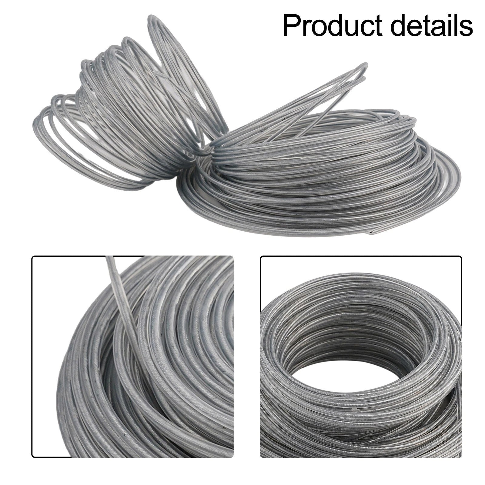 Brushcutter Wire Cord Line 3mm for Trimmer (50 Meters)