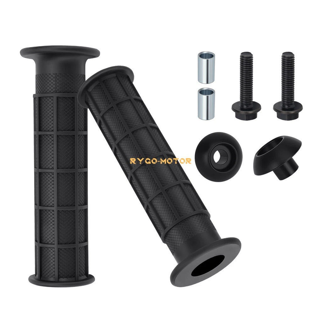 2 Handle Grip & Handle Bar End Guard for Honda ATC200E ATC250ES (1982–1987)
