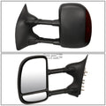 Set of 2 Extendable Arm LED Signal Light Towing Mirrors for Superduty (1999–2007)