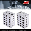Matched Pair Precision Machinist 2-3-4 Blocks for Automotive Use
