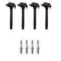 Set of 4 NGK Ignition Coils & Iridium Spark Plugs for Dodge Dart Cherokee (2013–2016)