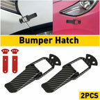 2X Carbon Fiber Quick Release Fasteners for Universal Car Bumpers (YYYY–YYYY)