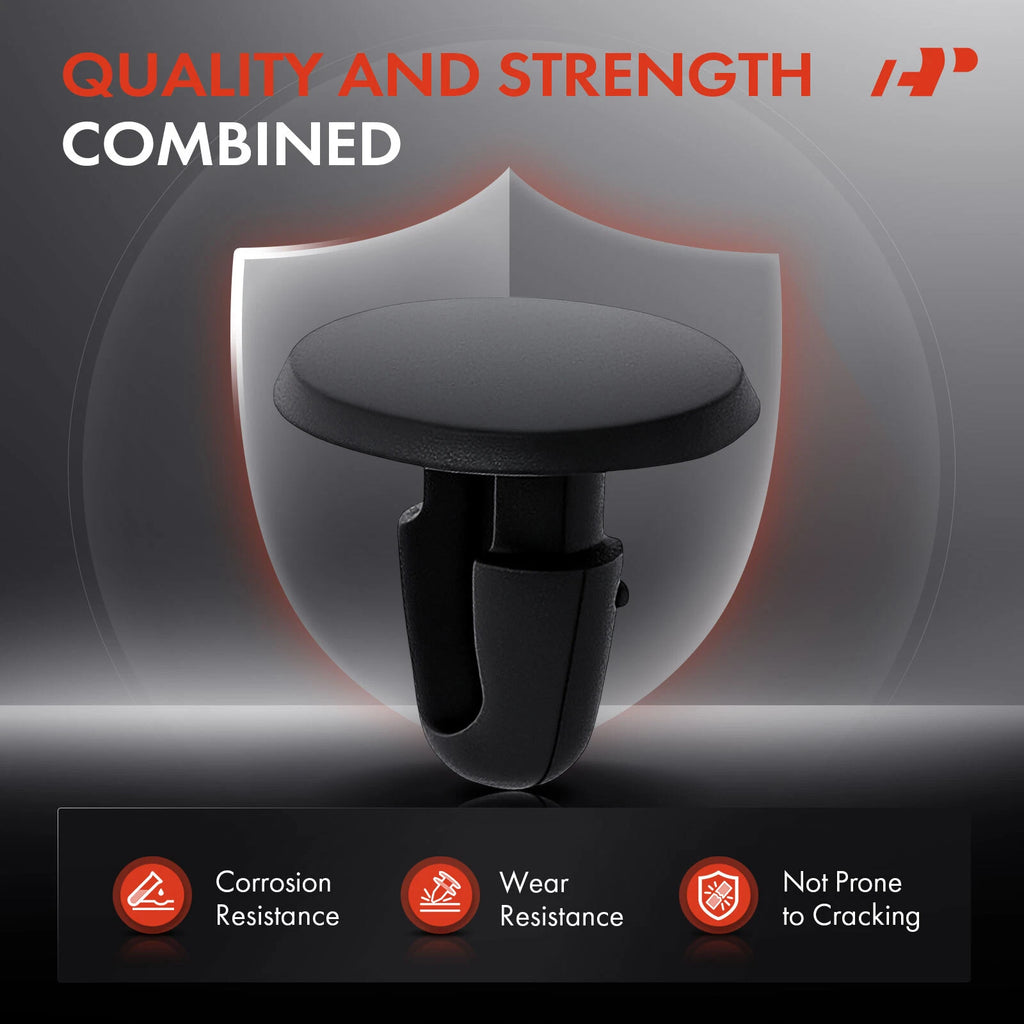 50Pcs Nylon Hood Seal Molding Retainer for Toyota Chevy Lexus