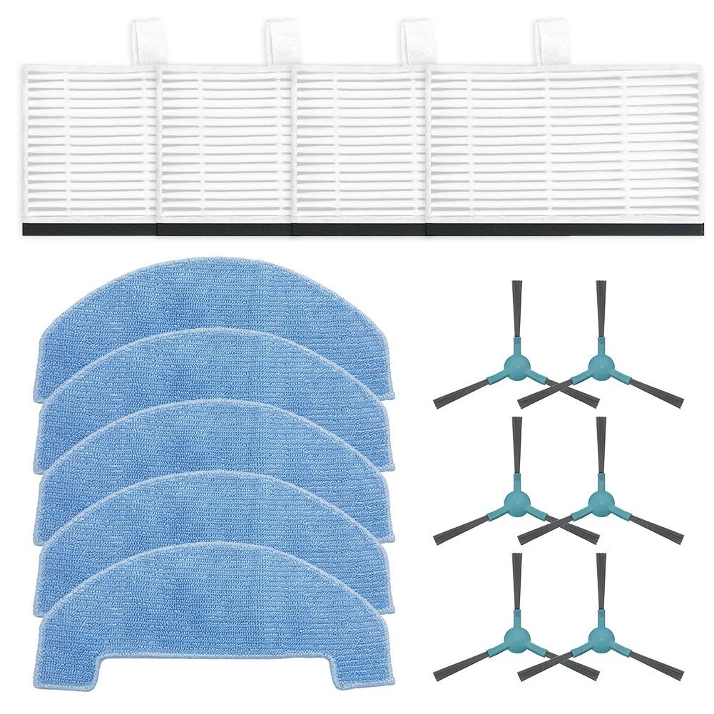 Mop Cloths & Side Brushes Filters for Mamibot EXVAC700 (2018–2023)