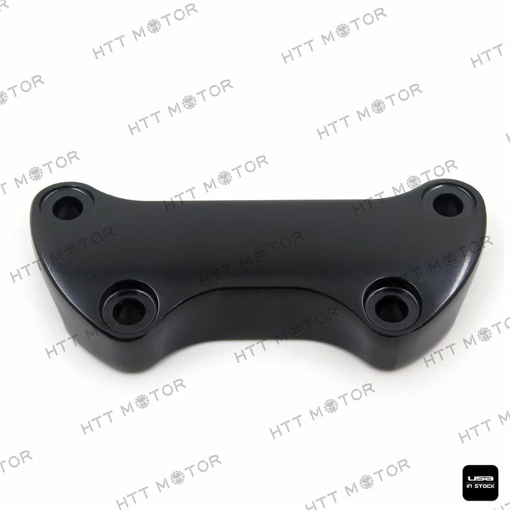 Handlebar Clamp for Harley XL FX FXR Dyna Softail (1974–2006) Black