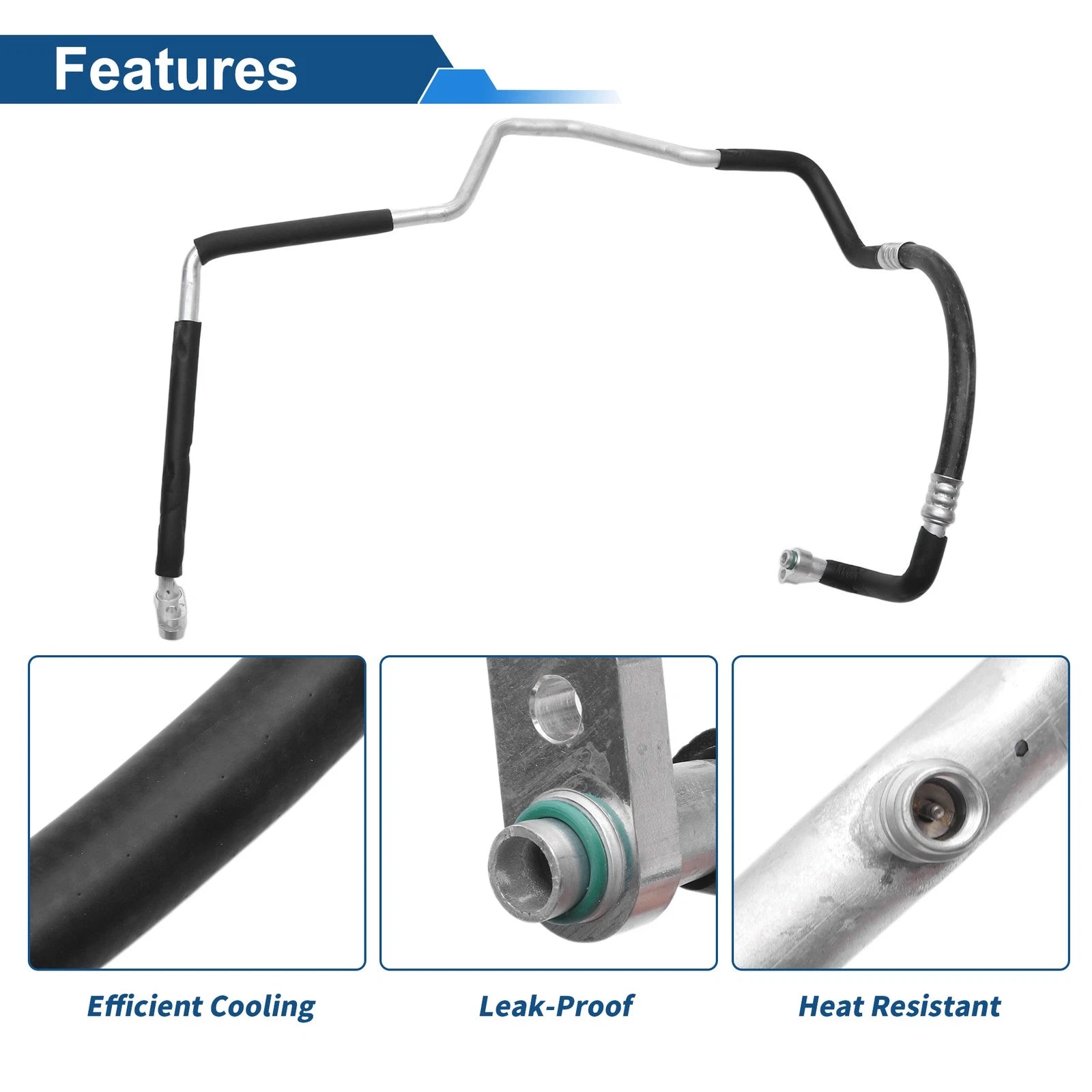 A/C Refrigerant Liquid Hose for Hyundai Tucson (2004–2009) No. 977632E300