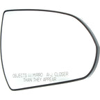 Mirror Glass for Hyundai Elantra (2017-2020) Right Side with Backing Plate