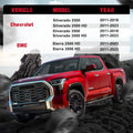 Set of 4 Wheel Spacers 1.5" 8x180 14x1.5 for Chevy Silverado GMC Sierra (2001–2023)