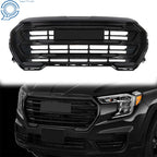 Bumper Grille for GMC Terrain AT4 (2022–2024) Gloss Black Plastic
