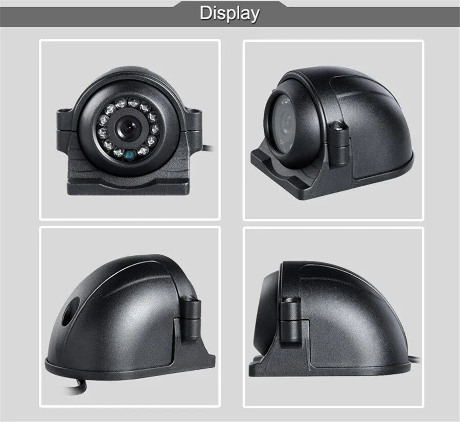 4PIN Side View Parking Camera for Truck Bus Van 12V 24V IR Night Vision