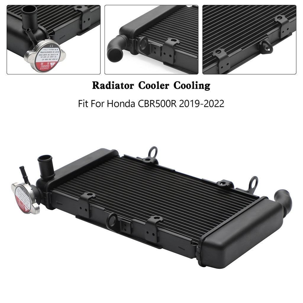 Aluminum Radiator for Honda CBR500R (2019–2022)